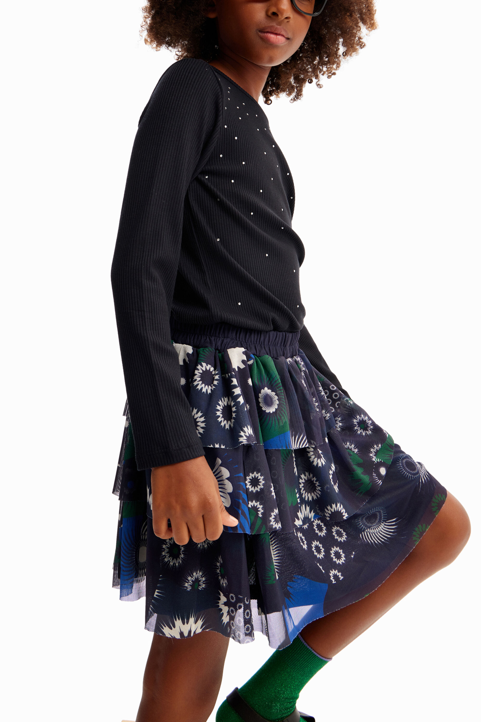 Minigonna floreale sales
