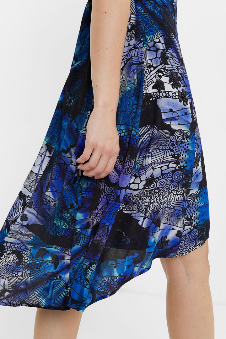 Geblümtes, ärmelloses Kleid | Desigual