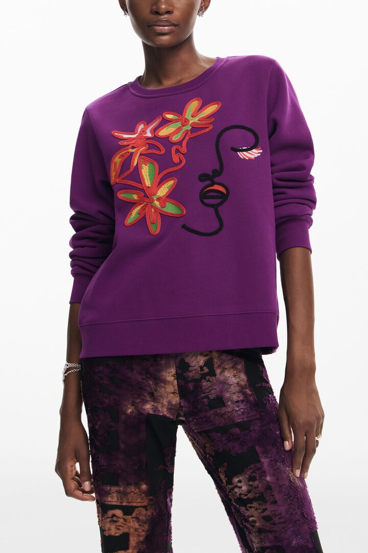 Sudadera estampado arty | Desigual