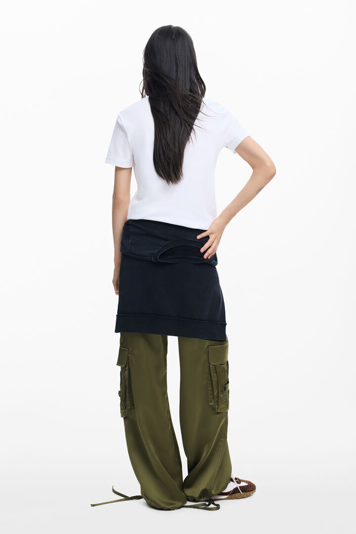 Knitted logo T-shirt | Desigual