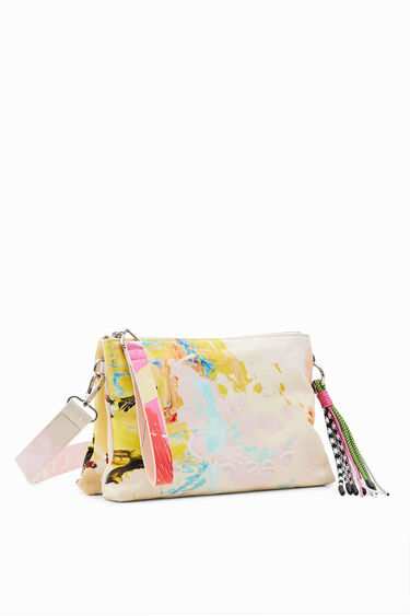 Midsize painting crossbody bag | Desigual