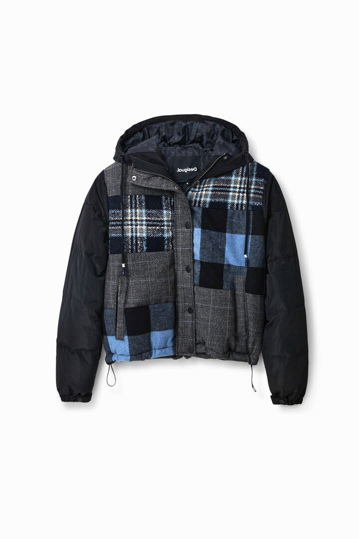 Jaqueta curta padded patch | Desigual