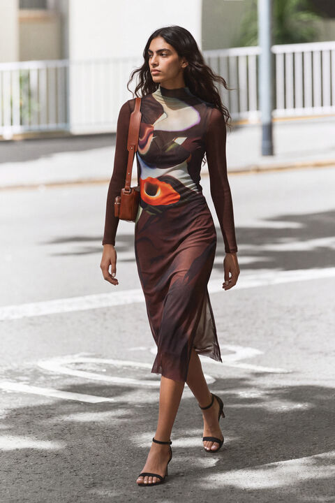 VESTITO MIDI MULTIPOSIZIONE