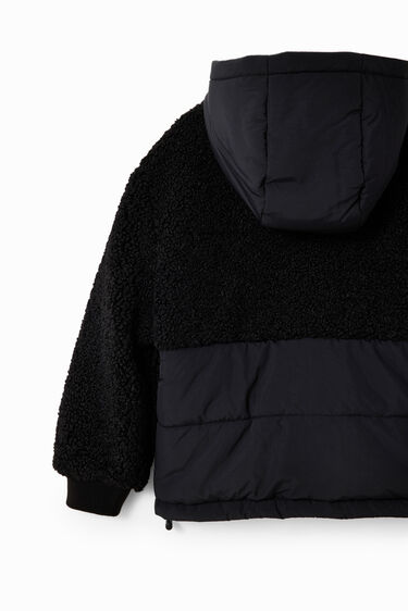 Reversible hooded jacket | Desigual