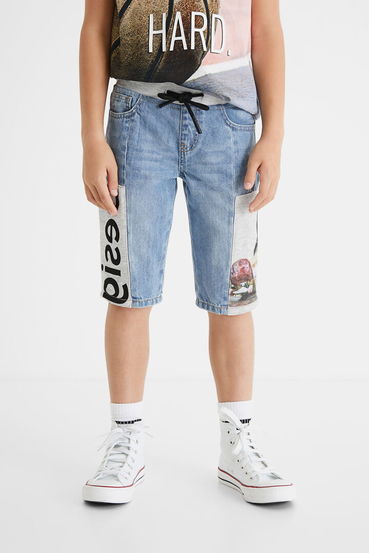 Kurze Hose Sweatstoff Jeans | Desigual