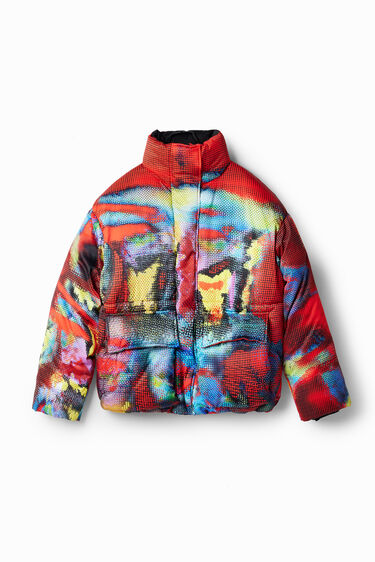 María Escoté oversize padded jacket | Desigual