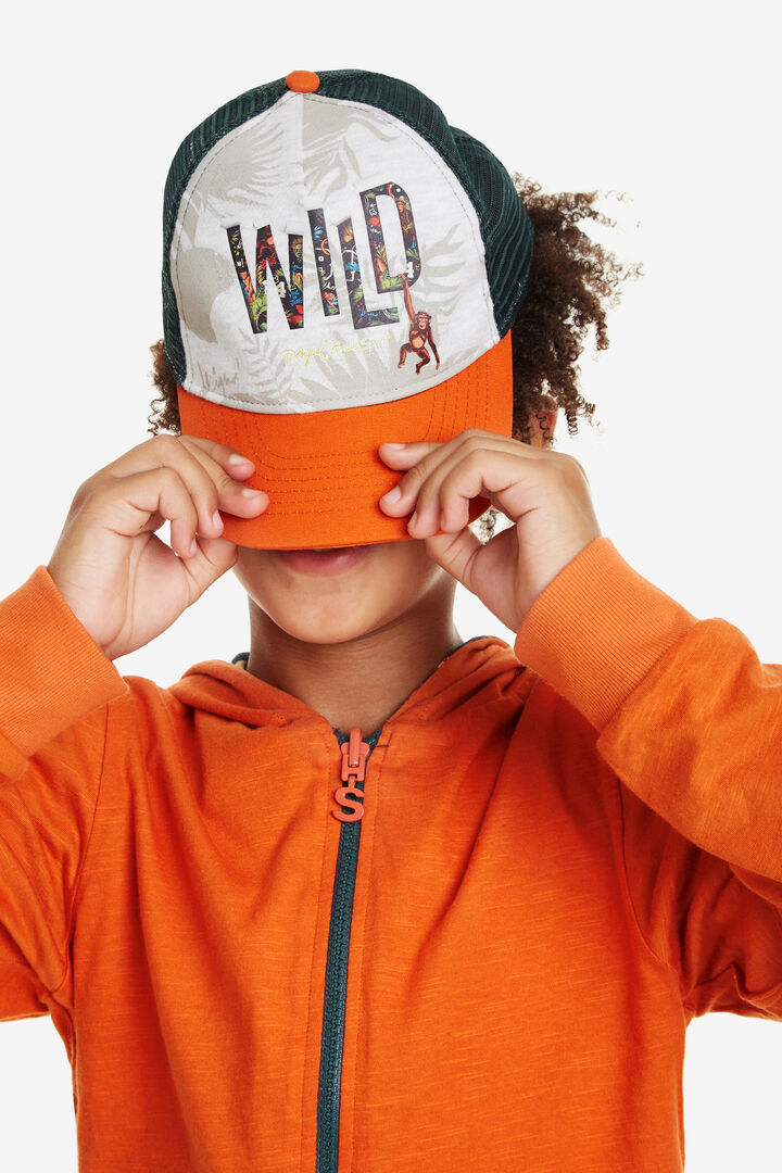 Two-colour Lettering Hat Canoening | Desigual