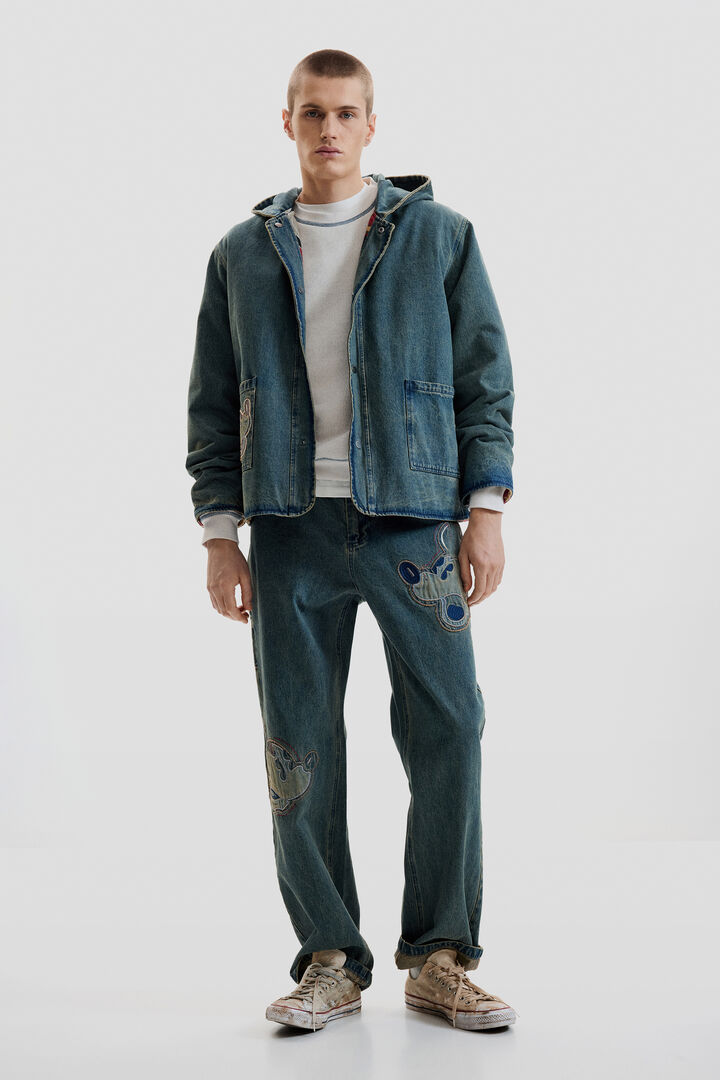 Mickey&trade; denim coat | Desigual