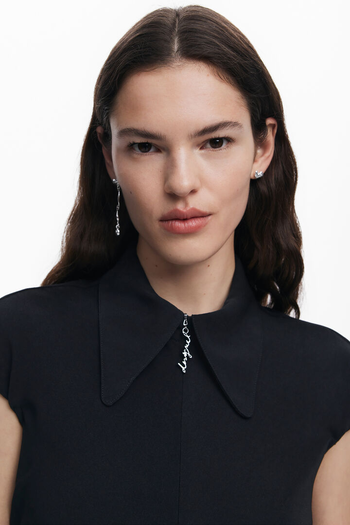 Robe courte à fermeture éclair | Desigual