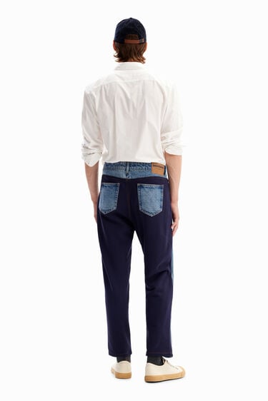 Hybrid denim trousers | Desigual