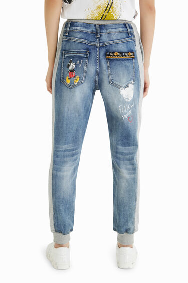 Denim joggingbroek Mickey Mouse | Desigual