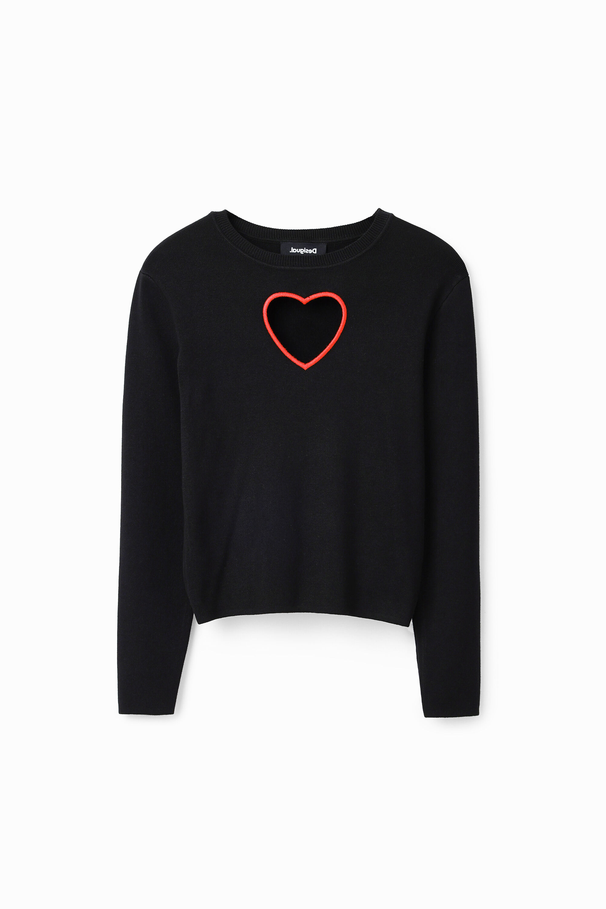 Pullover Cut-out Herz