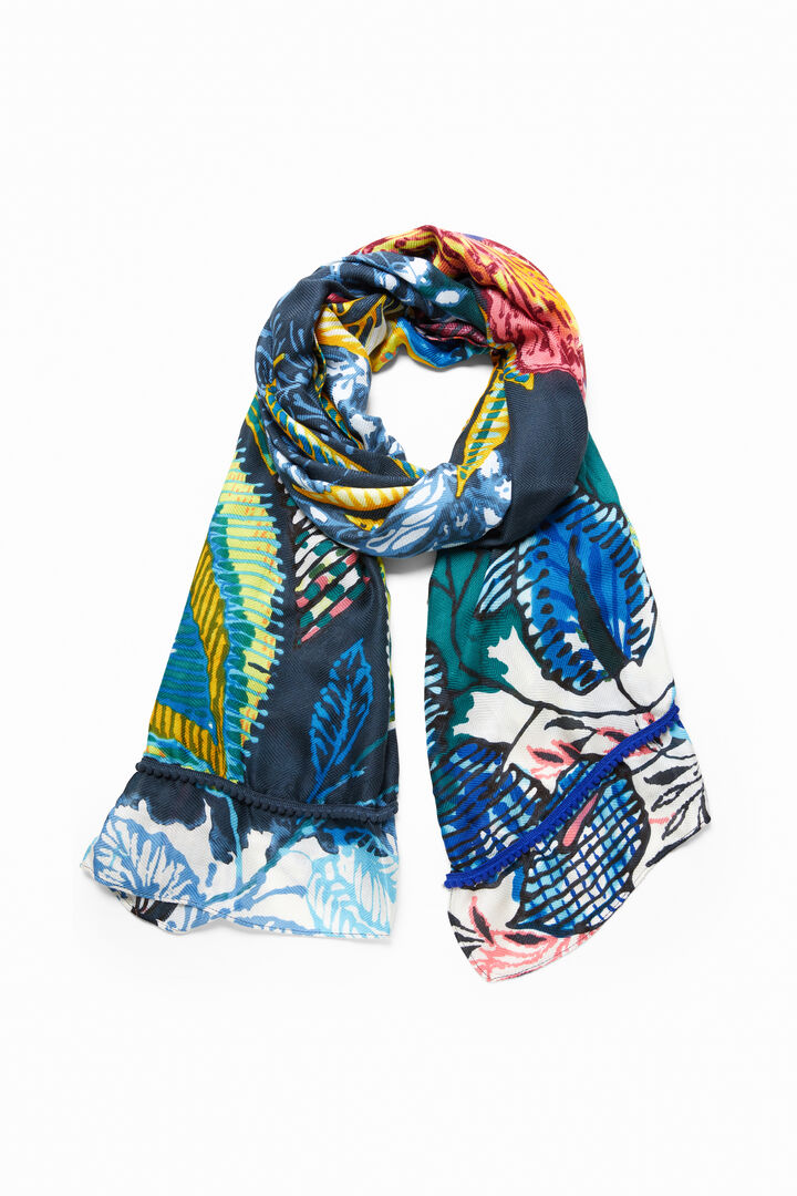 Foulard rettangolare floreale | Desigual