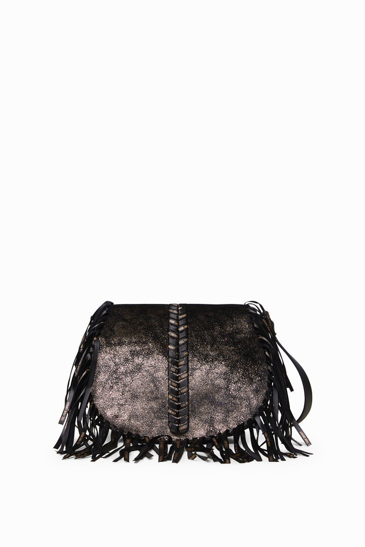 Sac demi-lune franges | Desigual