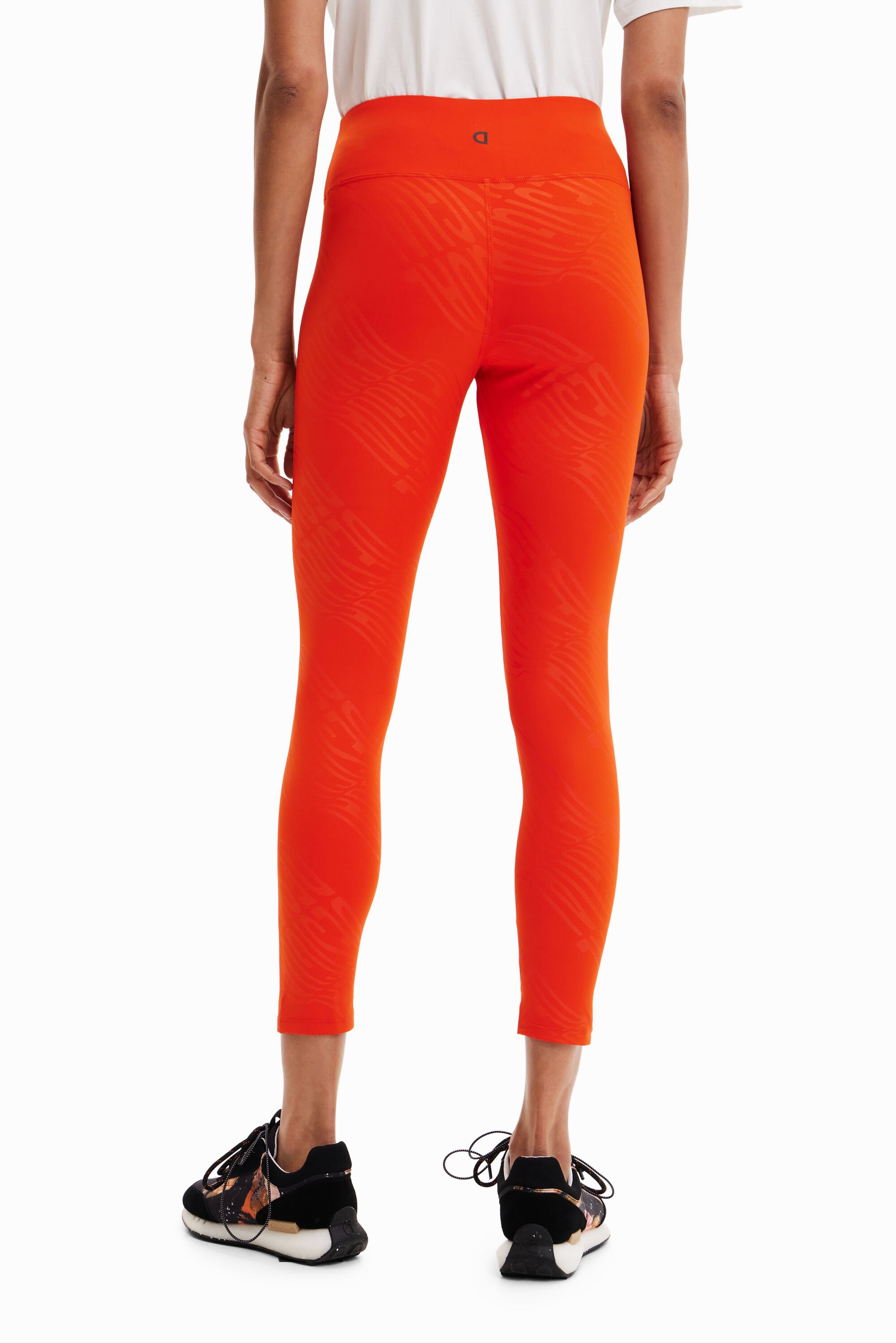 Desigual logo print leggings Desigual