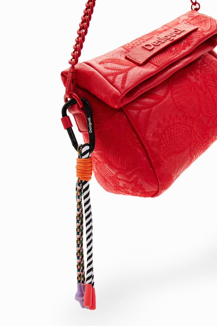 Bolso XS bordado flores | Desigual
