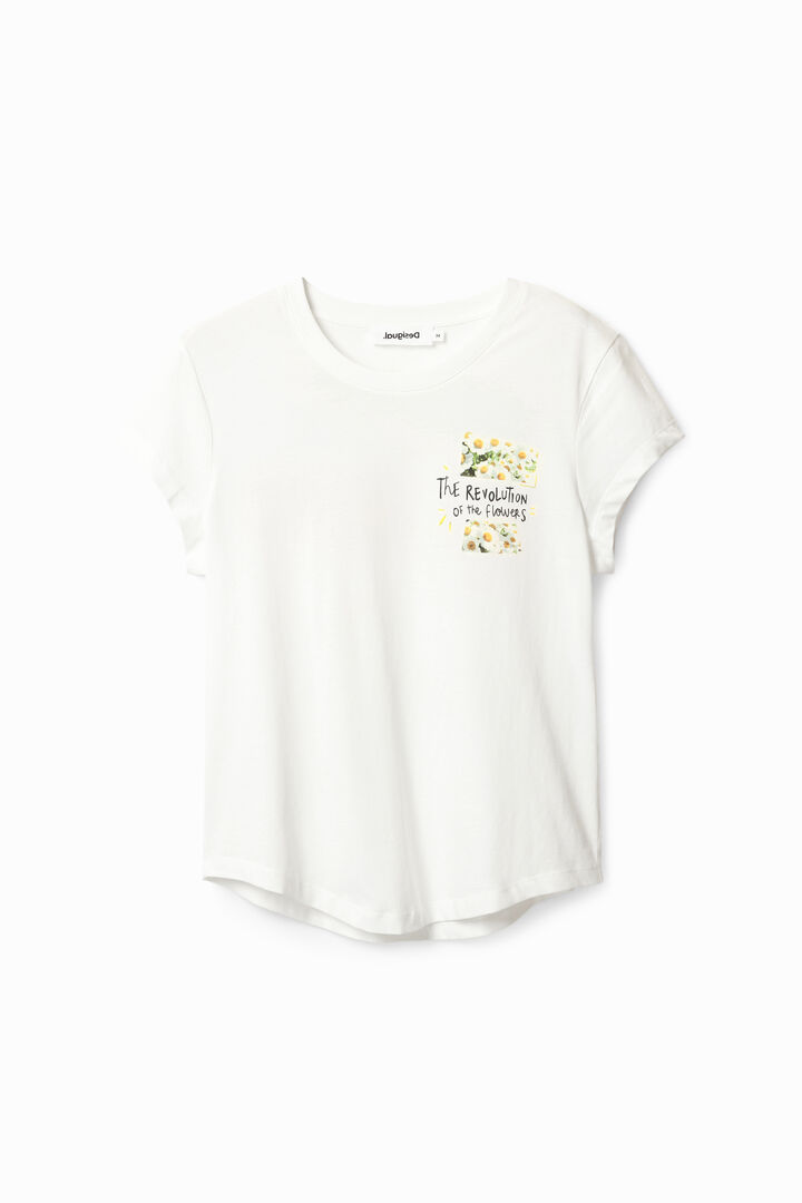 Flower message T-shirt | Desigual