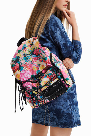 Motxilla gran floral | Desigual