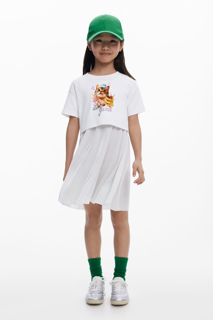 Robe 2en1 chat