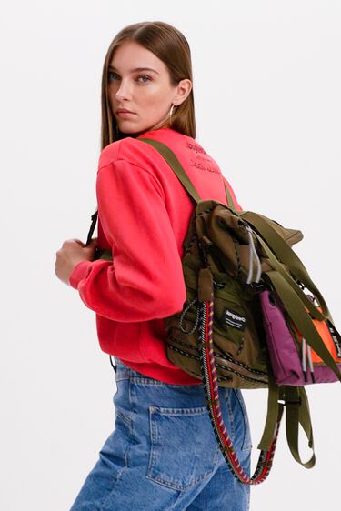 XL multi-position Voyager backpack | Desigual