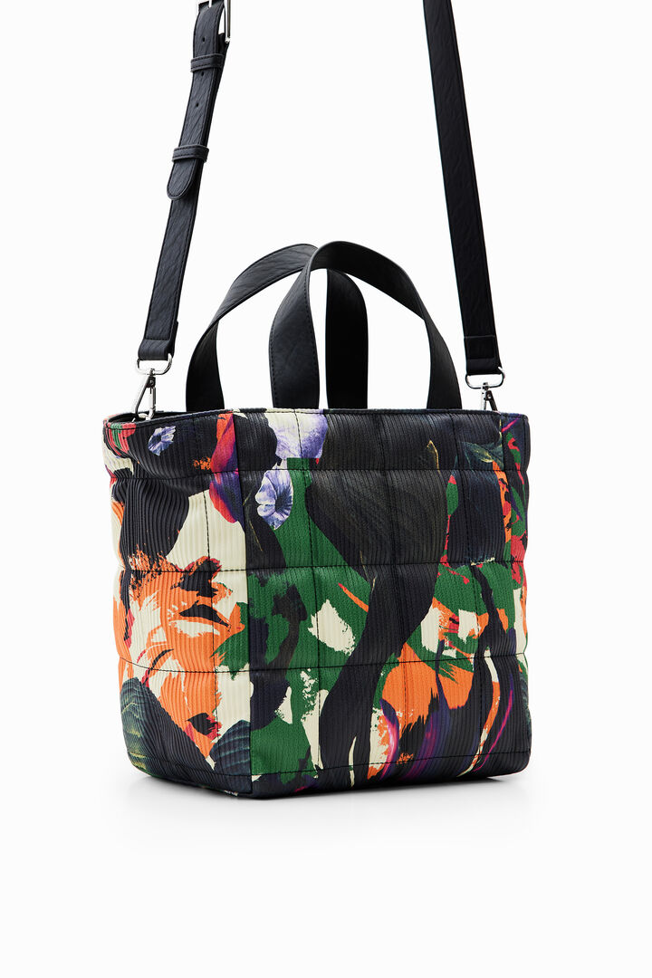 Textured camo shopper bag | Desigual