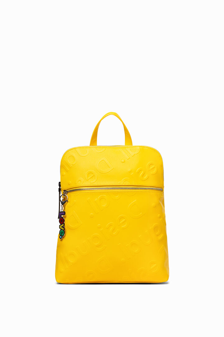 Batoh s reli&eacute;fn&iacute;m logem | Desigual