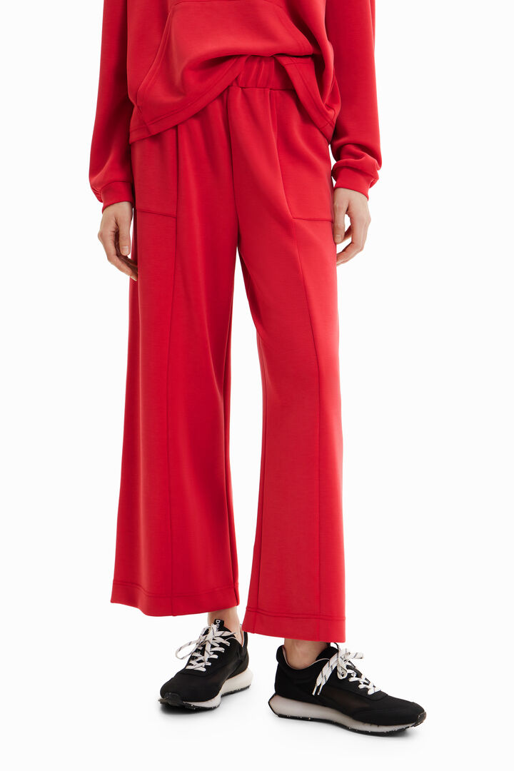 Pantalón Wide leg tacto suave | Desigual