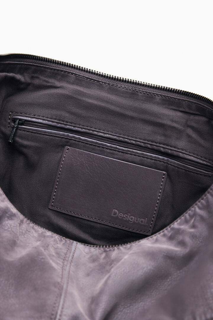 Medium bag with leather effect | Desigual