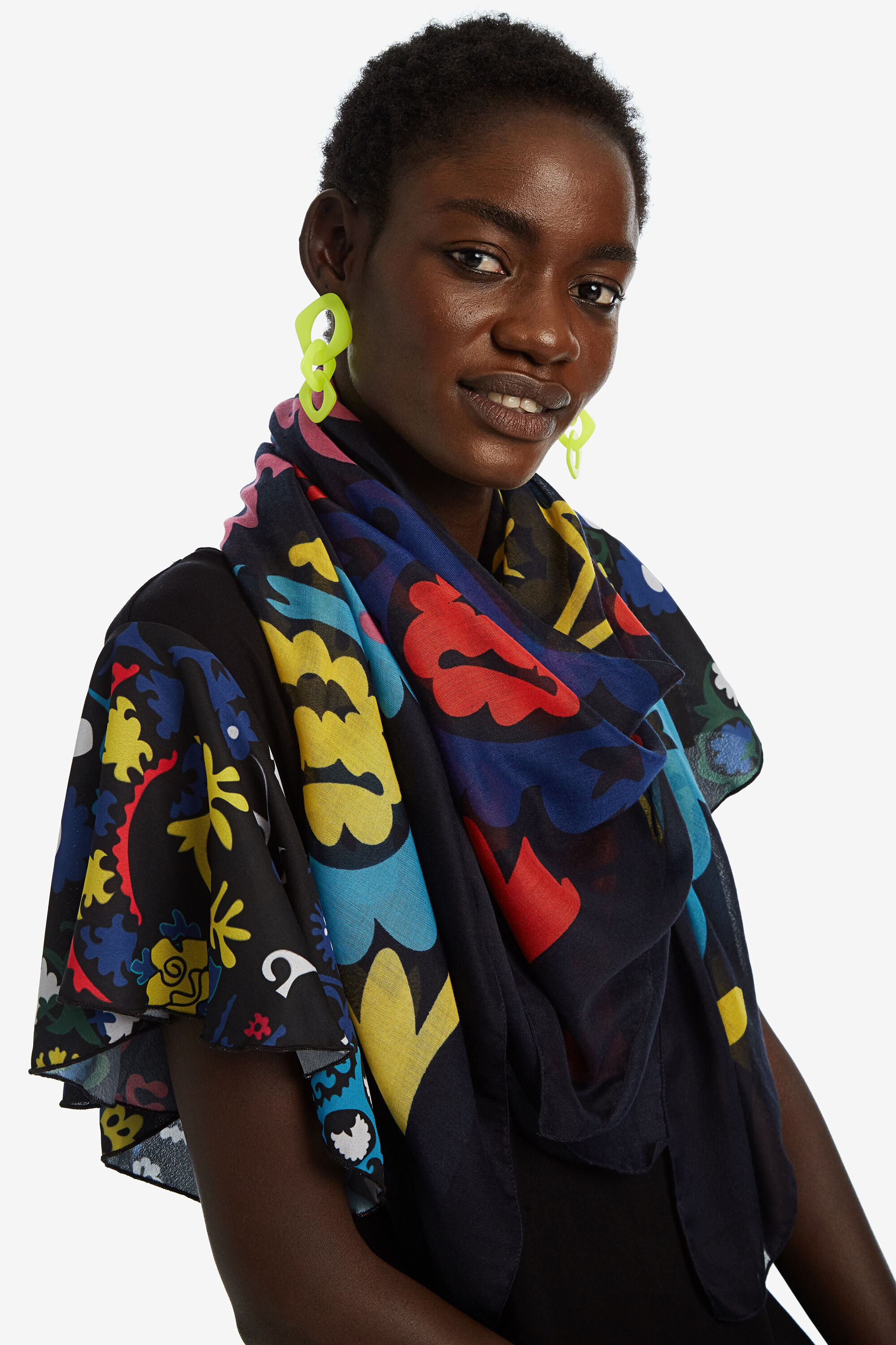 Desigual shawl sales