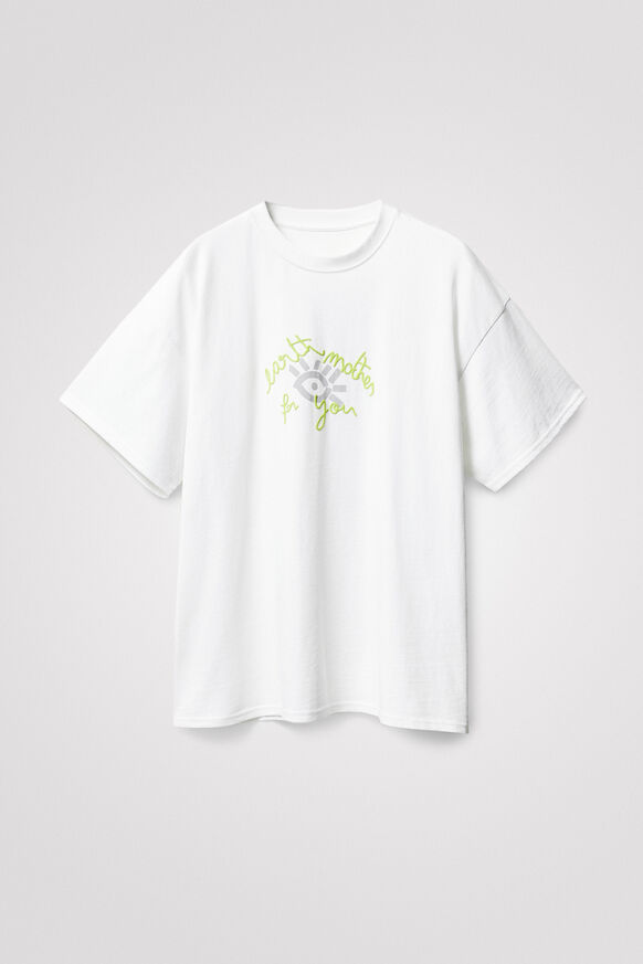 T-Shirt mit Aufdruck "Nature" | Desigual