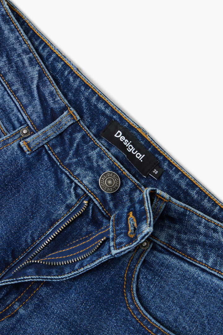 Pantalón culotte denim | Desigual