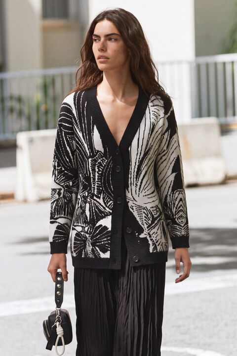 CARDIGAN ESTAMPADO