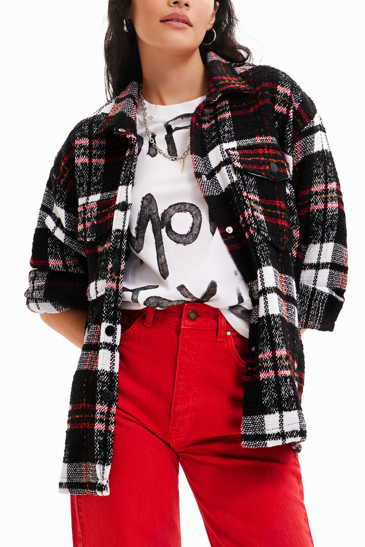 Plaid straight jacket | Desigual