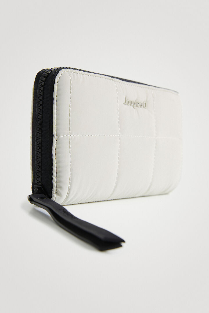 Padded long coin purse | Desigual