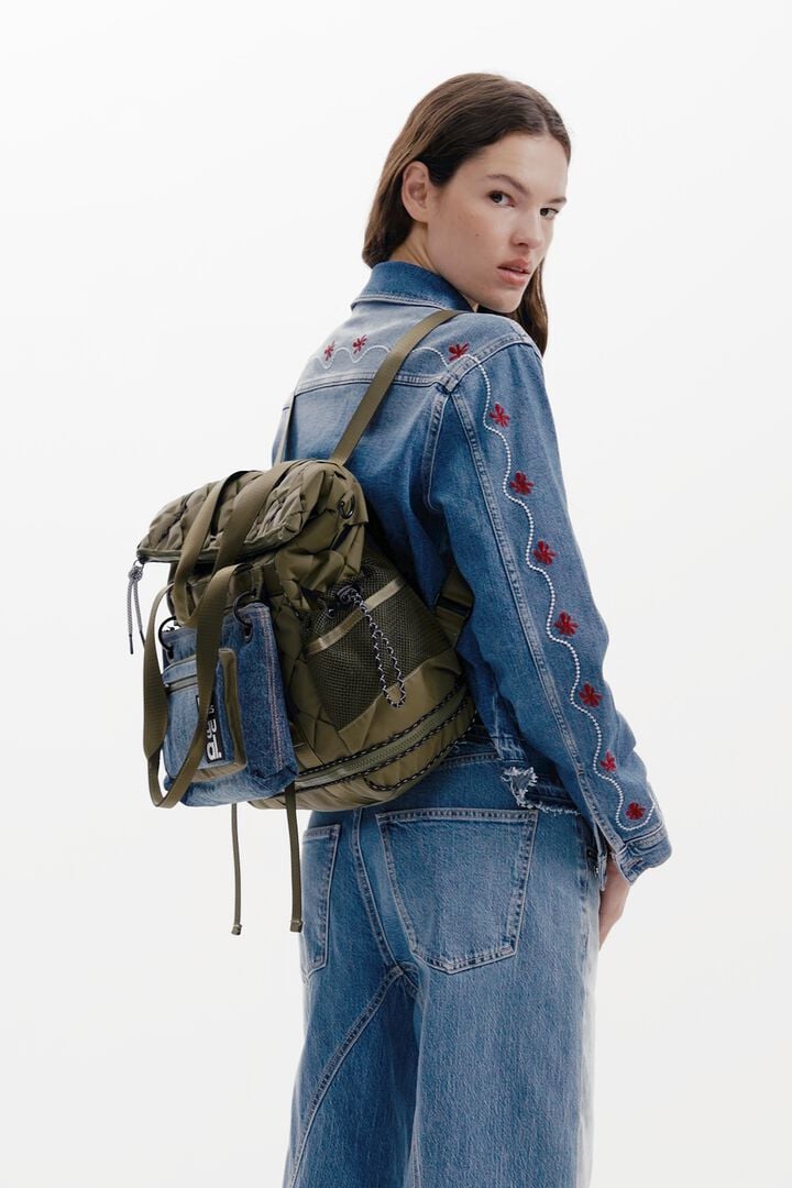 XL multiposition voyager backpack | Desigual