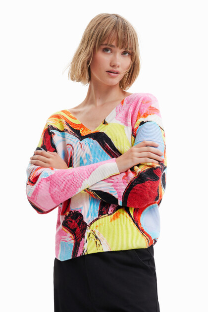 Multicoloured jumper