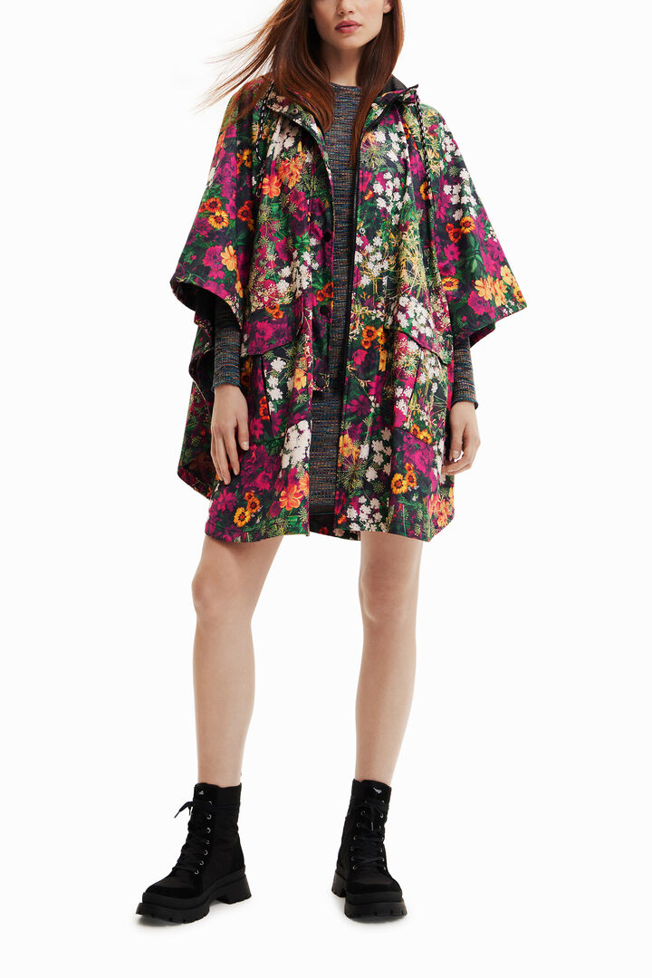 Mini floral raincoat | Desigual