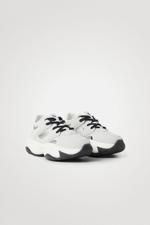 Chunky sneakers synthetic leather message | Desigual