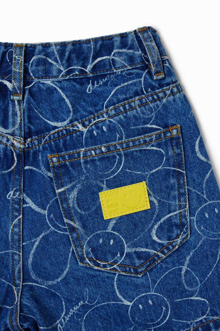 Shorts denim Smiley Originals ® | Desigual