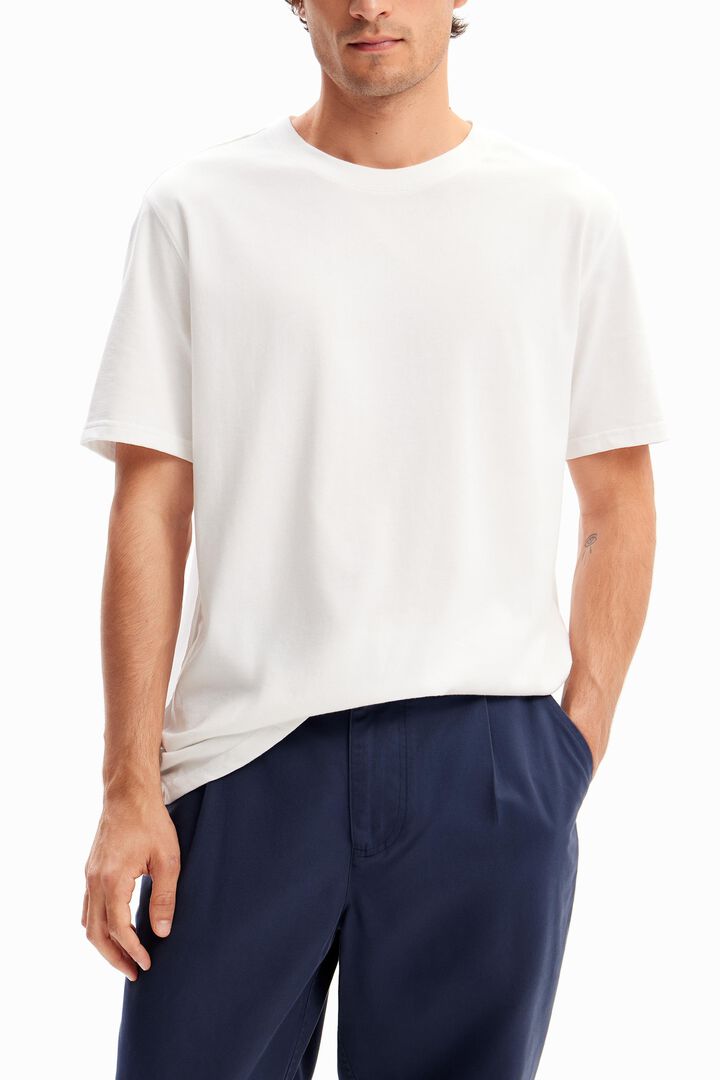 Camiseta lisa costuras | Desigual