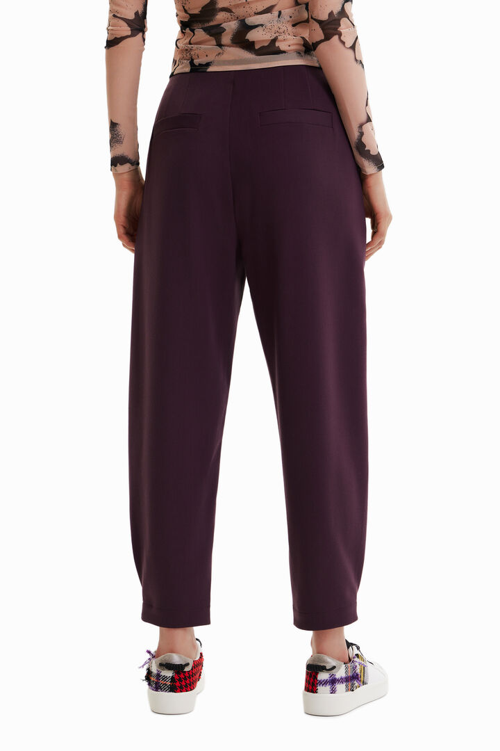 Cropped slouchy trousers | Desigual