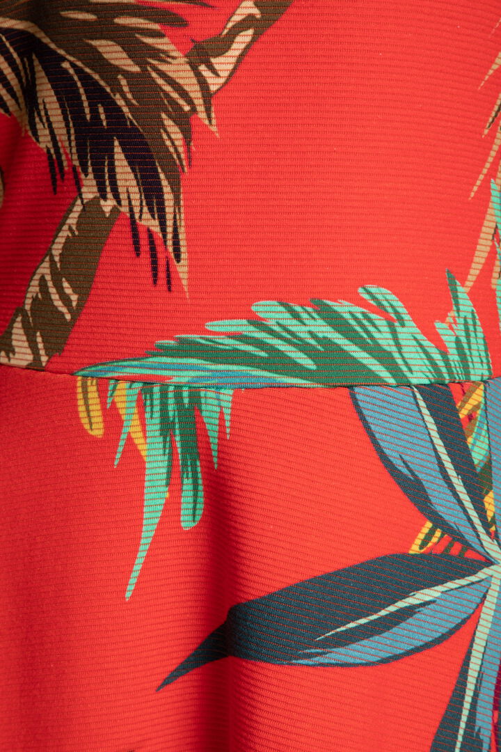 Short dress Hawaiian print | Desigual