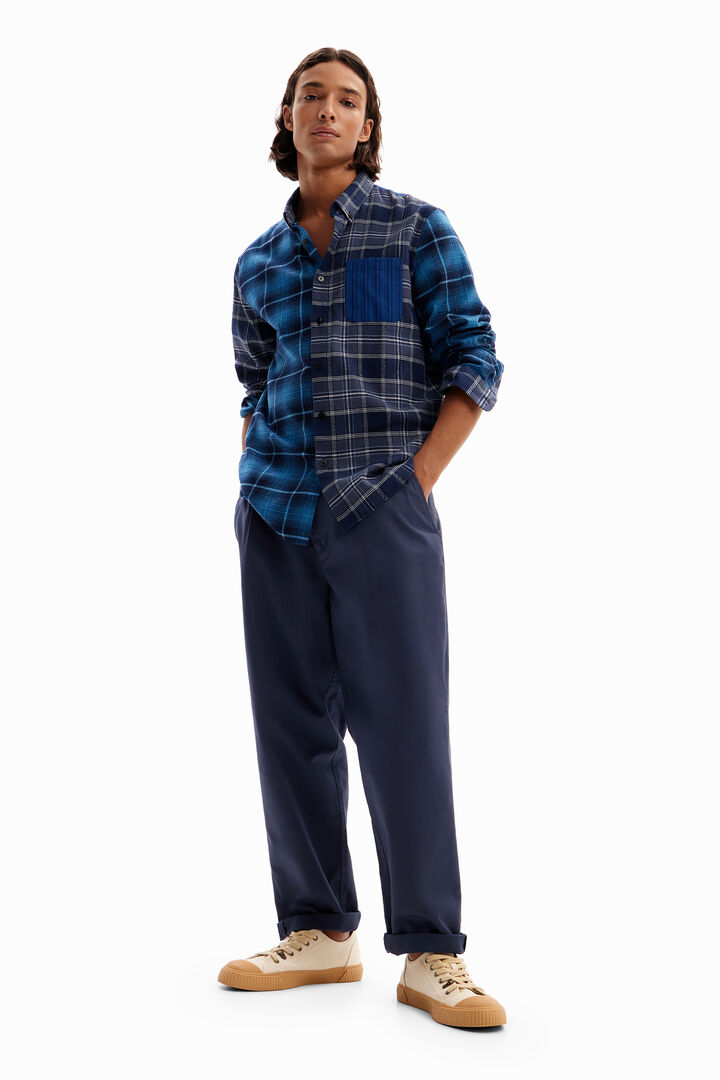 Plaid flannel shirt | Desigual
