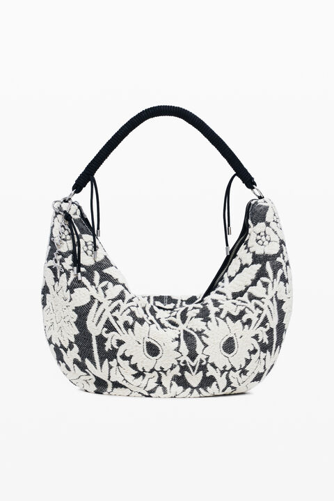 LARGE FLORAL BUCKET BAG
