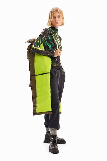 Abrigo padded desmontable | Desigual