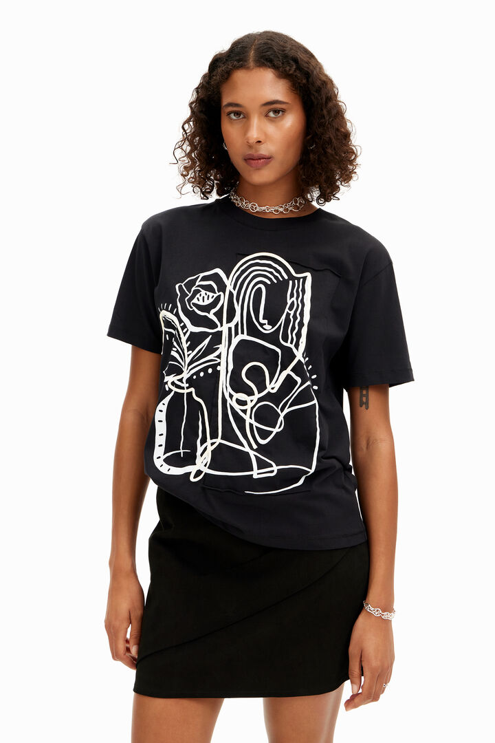 Arty illustration T-shirt