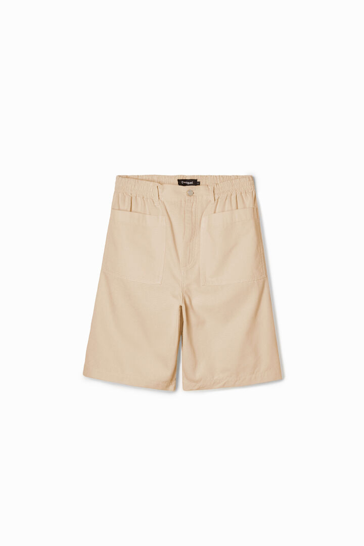 Shorts lisos bolsillos | Desigual