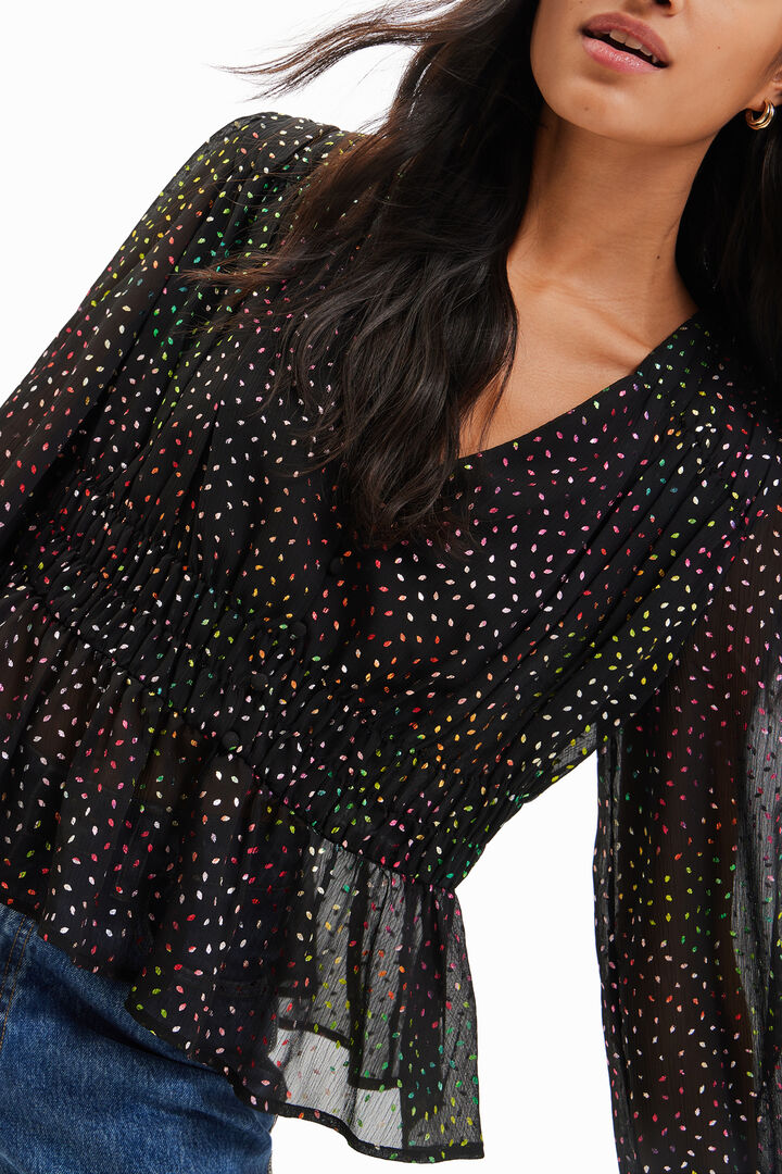 Brusa gasa brillant | Desigual