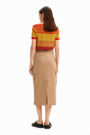 Faldilla midi cargo | Desigual