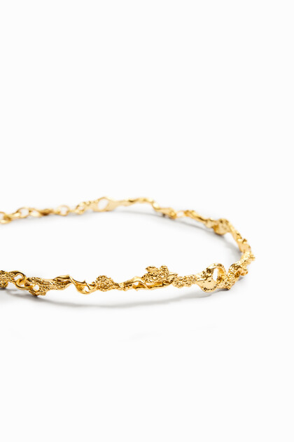 Vergulde dunne choker Zalio